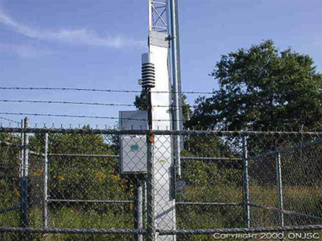 View facing south.
