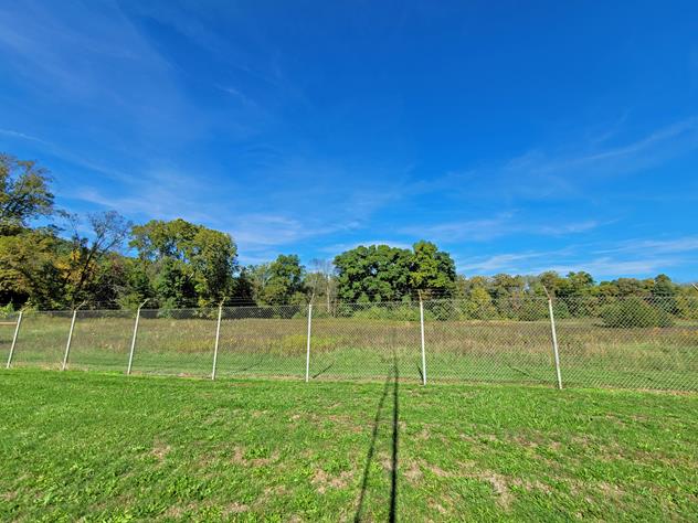 View facing northeast.