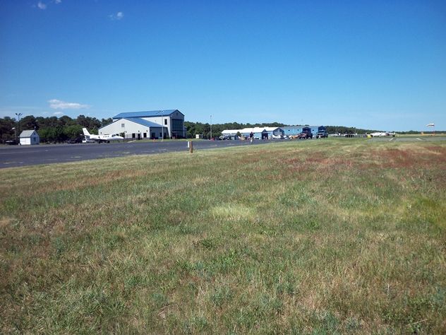 View facing northeast.