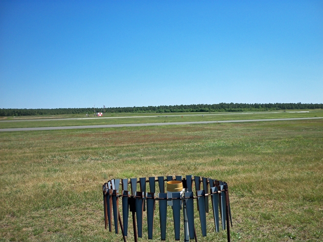 View facing south.