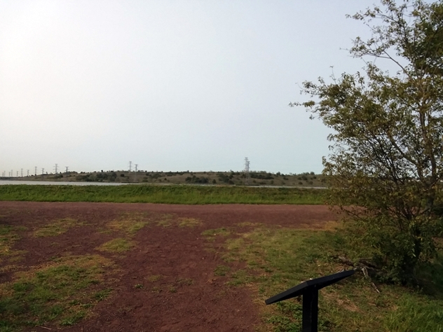 View facing southwest.