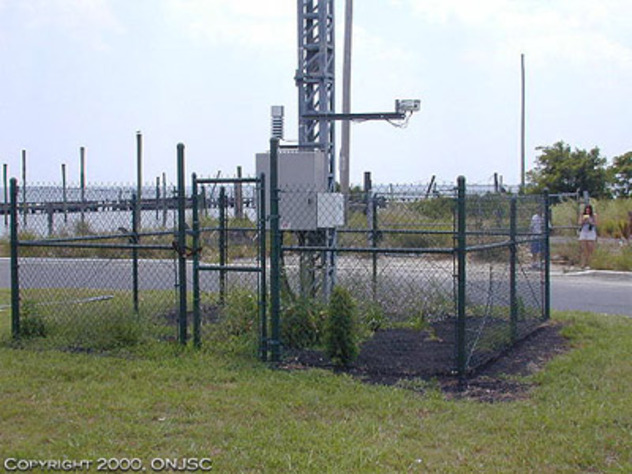 View facing south.