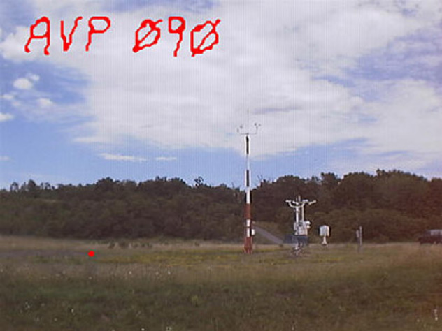 View facing east.