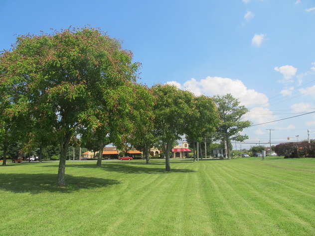 View facing southeast.