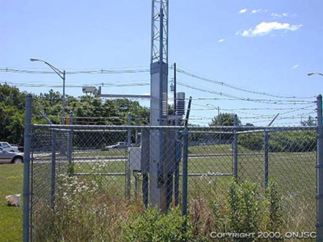 View facing south.