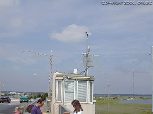 View facing north.