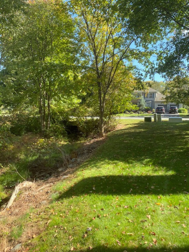 View facing southeast.