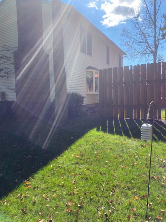 View facing southwest.