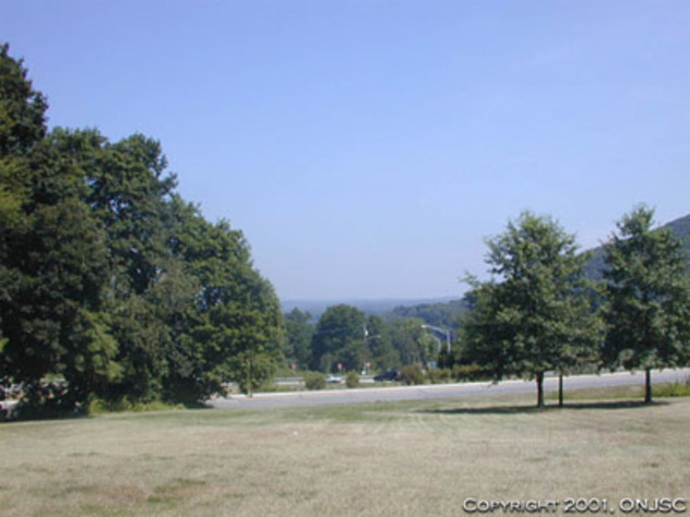 View facing southwest.