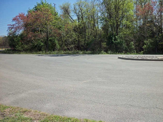View facing southwest.