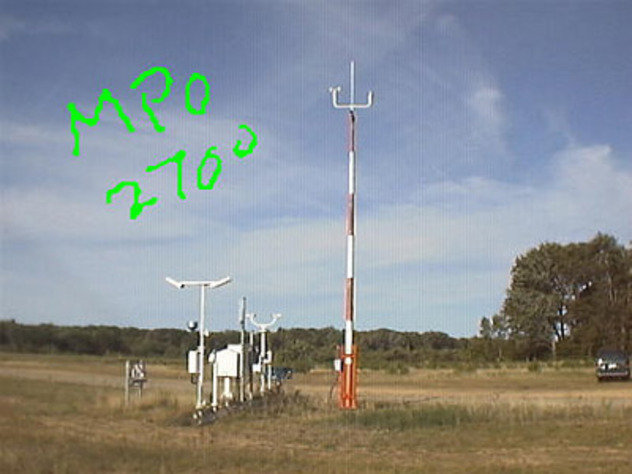View facing west.
