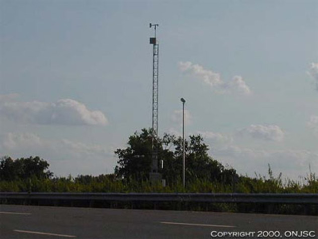 View facing southwest.