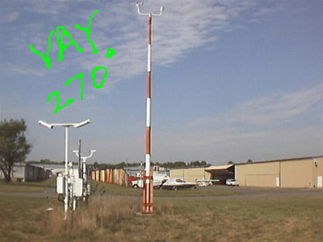 View facing west.