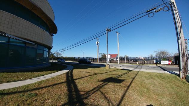 View facing northeast.