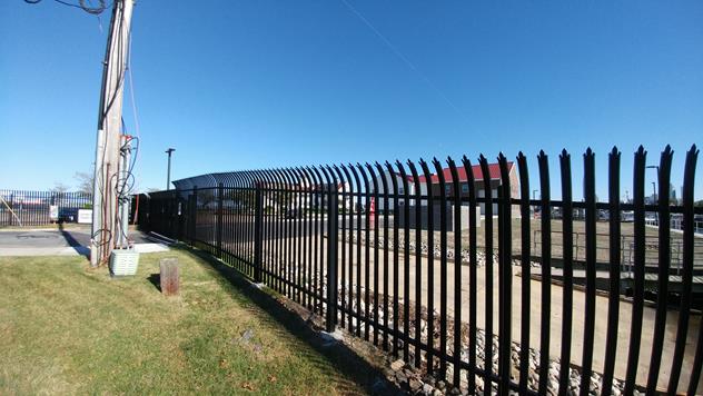 View facing southeast.