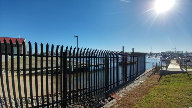 View facing southwest.