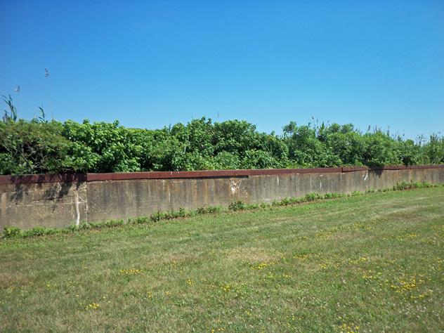 View facing southeast.
