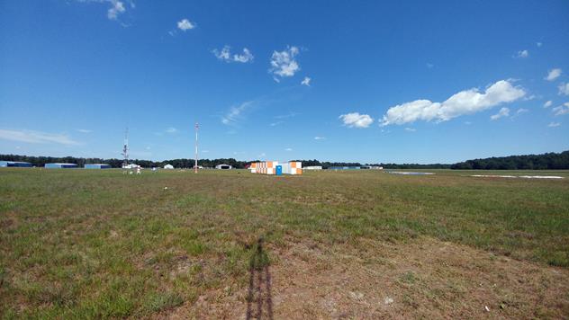 View facing northeast.