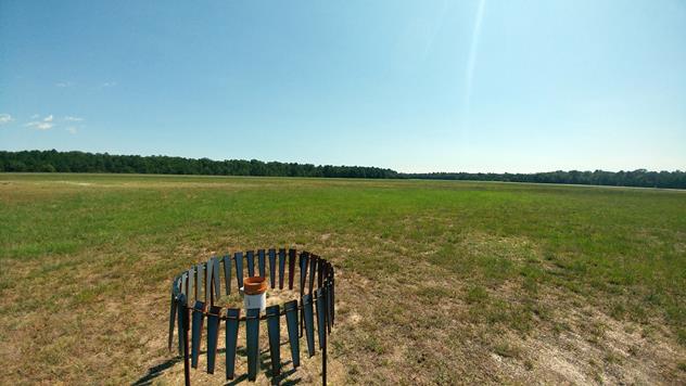 View facing south.