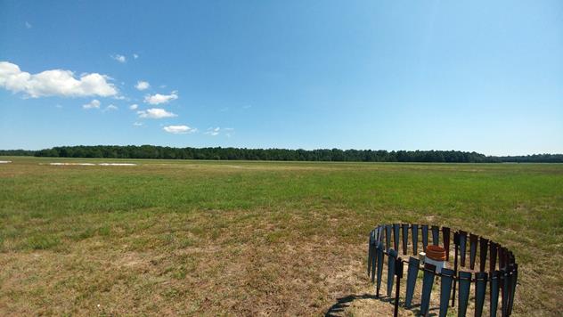 View facing southeast.
