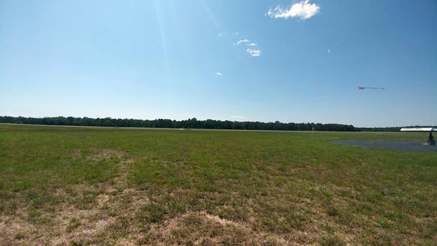 View facing west.