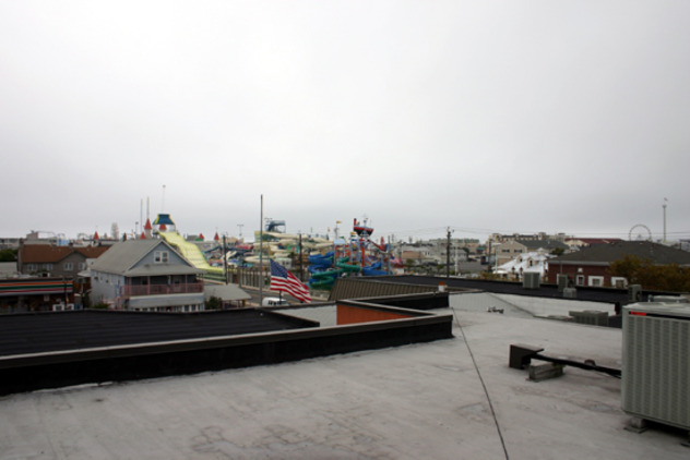 View facing southeast.