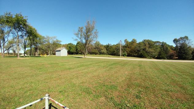 View facing northeast.