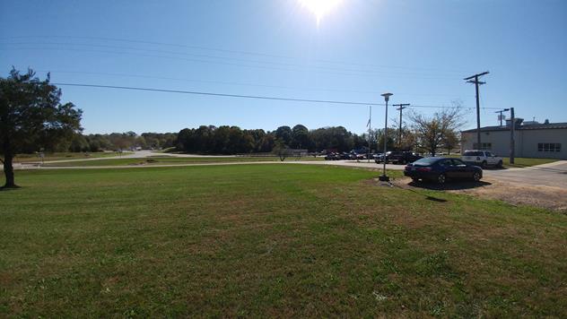 View facing south.