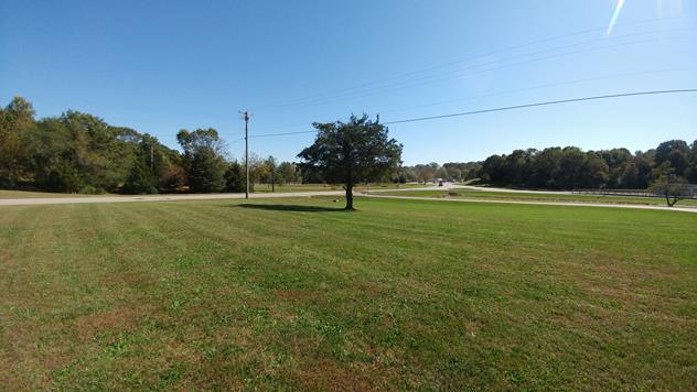 View facing southeast.