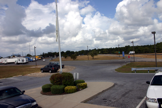 View facing northwest.