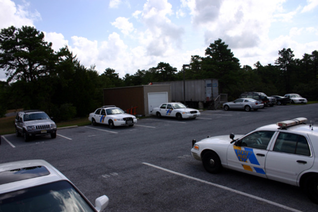 View facing southeast.