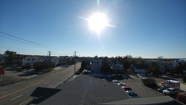 View facing south.