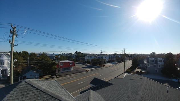 View facing southeast.