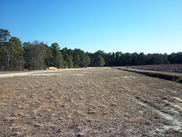 View facing south.