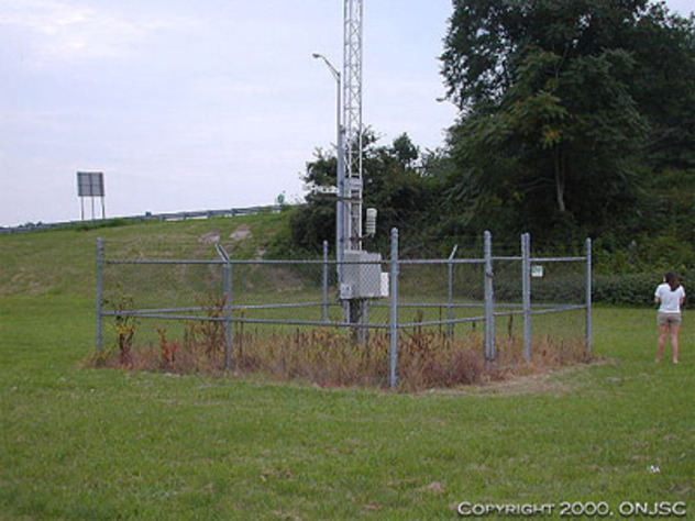 View facing south.