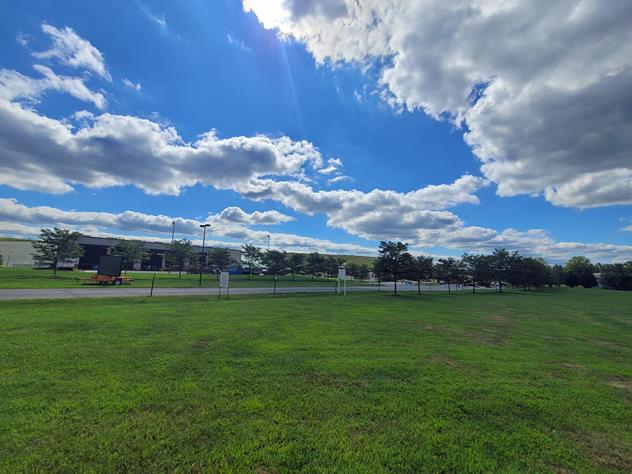 View facing southeast.