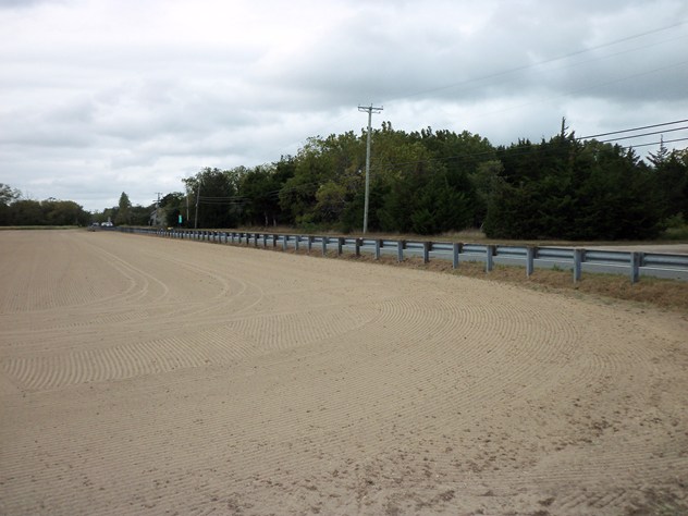 View facing northwest.