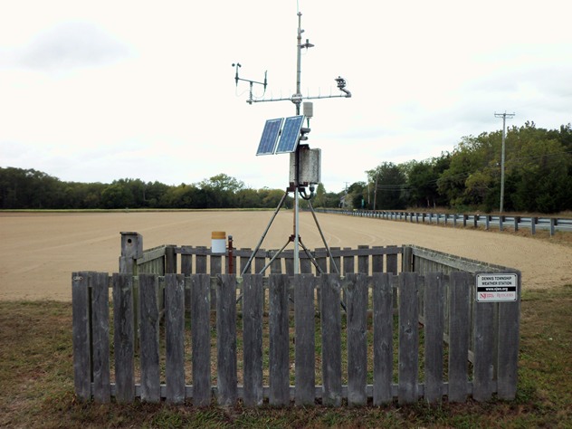View of the station.