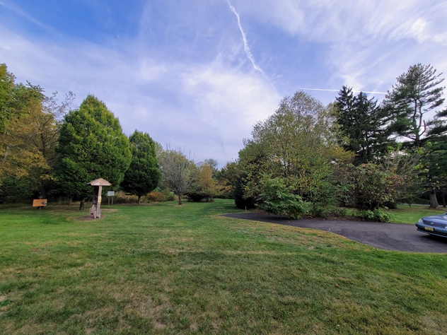 View facing south.