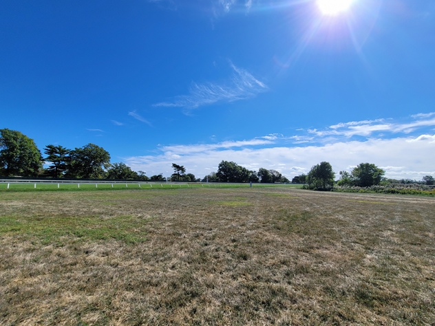 View facing southeast.