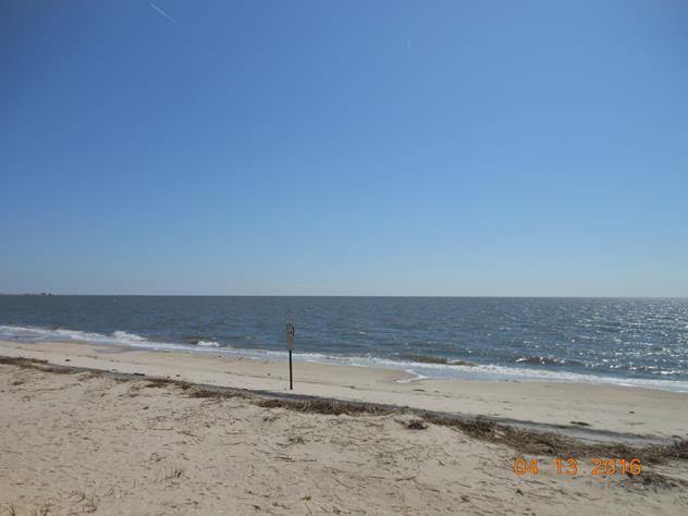 View facing south.