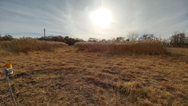 View facing southwest.
