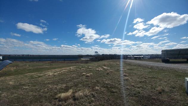 View facing southeast.