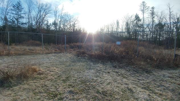 View facing southeast.