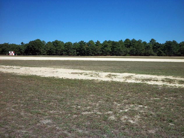 View facing east.