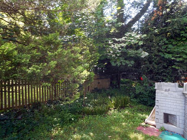 View facing southwest.