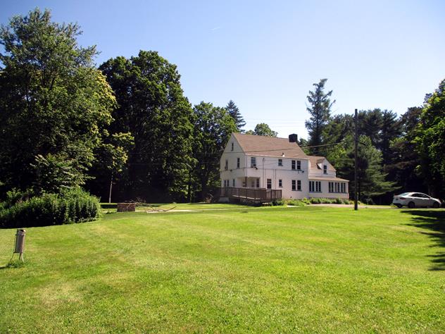 View facing northeast.