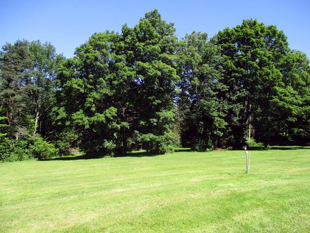View facing northwest.