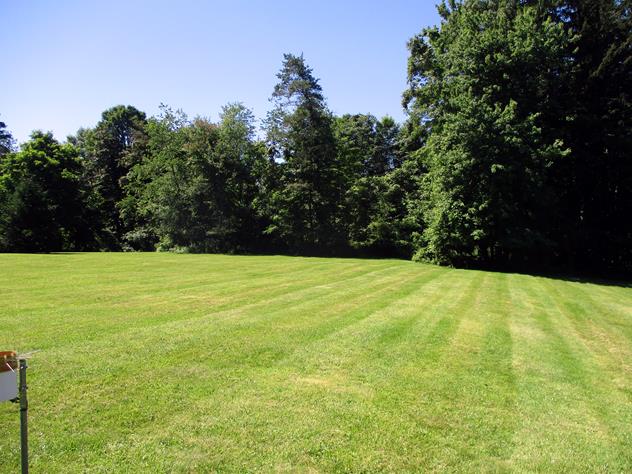 View facing south.