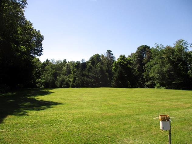 View facing southeast.
